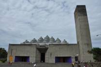 A moderna Catedral de Manágua, capital da Nicarágua